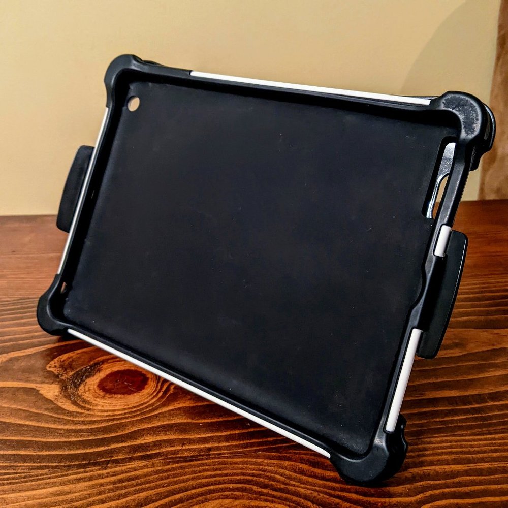 Ballistic Tough Jacket Case for Apple iPad 2nd 3rd 4th Gen Black/White